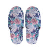 Blue Fairy Rose Unicorn Pattern Print Slippers