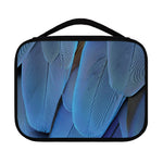 Blue Feather Print Classic Bible Case