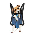 Blue Feather Print Pet Carrier Backpack