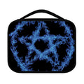 Blue Flame Pentagram Print Classic Bible Case