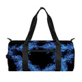 Blue Flame Pentagram Print Gym Bag