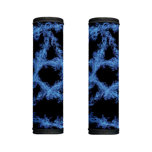 Blue Flame Pentagram Print Handle Covers