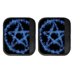 Blue Flame Pentagram Print Handle Covers