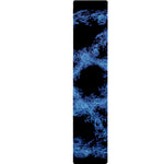 Blue Flame Pentagram Print Table Runner