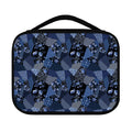 Blue Flower Patchwork Pattern Print Classic Bible Case