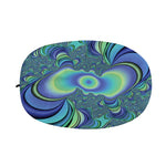 Blue Fractal Print Car Side Mirror Covers