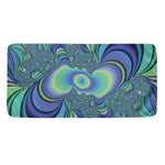Blue Fractal Print Towel