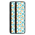 Blue Fried Eggs Pattern Print Refrigerator Handle Covers