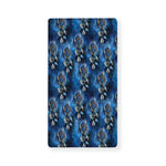 Blue Galaxy Dream Catcher Pattern Print Baby Crib Sheet