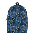 Blue Galaxy Dream Catcher Pattern Print School Backpack