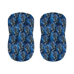 Blue Galaxy Dream Catcher Pattern Print Bar Stool Covers