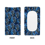 Blue Galaxy Dream Catcher Pattern Print Changing Pad Cover