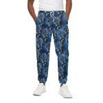 Blue Galaxy Dream Catcher Pattern Print Cotton Pants
