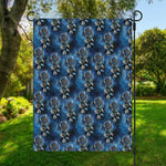 Blue Galaxy Dream Catcher Pattern Print Garden Flag