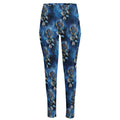 Blue Galaxy Dream Catcher Pattern Print High-Waisted Pocket Leggings