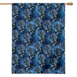 Blue Galaxy Dream Catcher Pattern Print House Flag