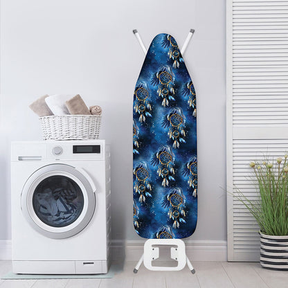 Blue Galaxy Dream Catcher Pattern Print Ironing Board Cover