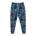 Blue Galaxy Dream Catcher Pattern Print Jogger Pants