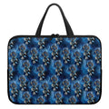 Blue Galaxy Dream Catcher Pattern Print Laptop Sleeve With Handle