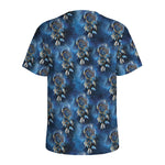 Blue Galaxy Dream Catcher Pattern Print Men's Sports T-Shirt
