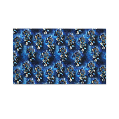Blue Galaxy Dream Catcher Pattern Print Polyester Flag