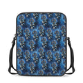 Blue Galaxy Dream Catcher Pattern Print Rectangular Crossbody Bag