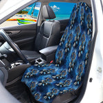 Blue Galaxy Dream Catcher Pattern Print Waterproof Car Seat Cover