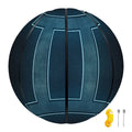 Blue Gemini Zodiac Sign Print Basketball