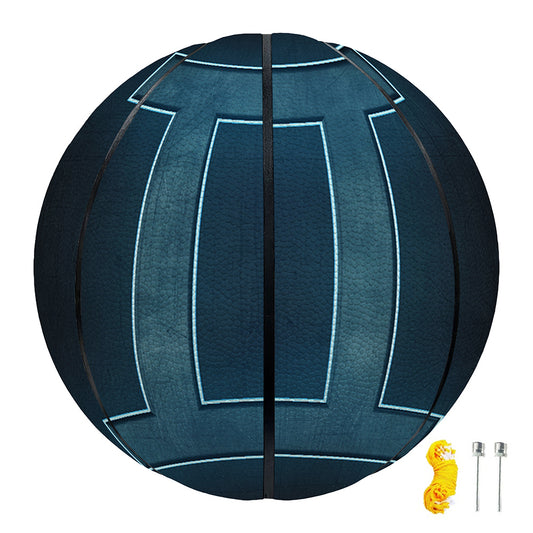 Blue Gemini Zodiac Sign Print Basketball