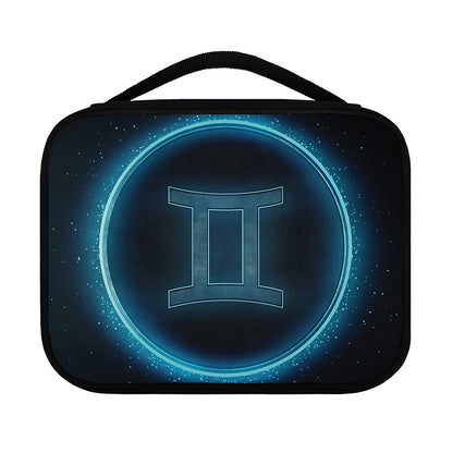 Blue Gemini Zodiac Sign Print Classic Bible Case