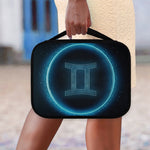 Blue Gemini Zodiac Sign Print Classic Bible Case