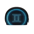 Blue Gemini Zodiac Sign Print Coin Purse