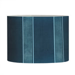 Blue Gemini Zodiac Sign Print Drum Lamp Shade