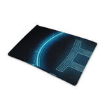 Blue Gemini Zodiac Sign Print Pet Cooling Mat Cover