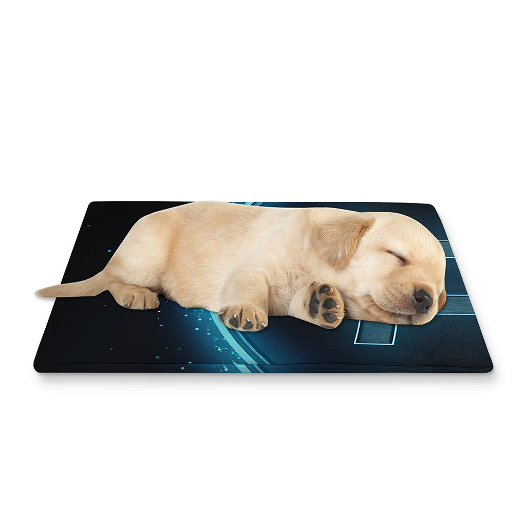 Blue Gemini Zodiac Sign Print Pet Cooling Mat Cover