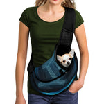 Blue Gemini Zodiac Sign Print Pet Sling Carrier