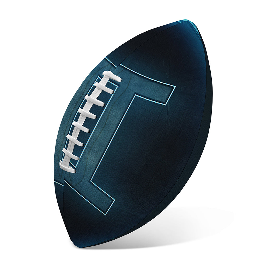 Blue Gemini Zodiac Sign Print Rugby Ball