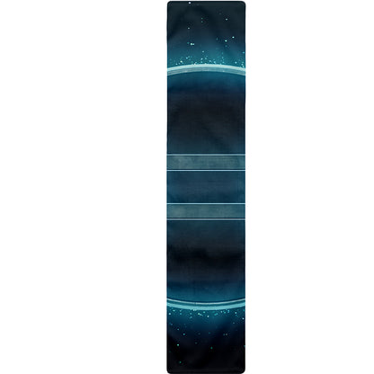 Blue Gemini Zodiac Sign Print Table Runner