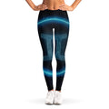 Blue Gemini Zodiac Sign Print Women's Leggings