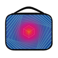 Blue Geometric EDM Light Print Classic Bible Case