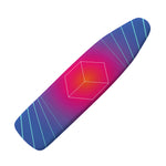 Blue Geometric EDM Light Print Ironing Board Cover