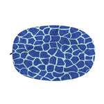 Blue Giraffe Print Car Side Mirror Covers