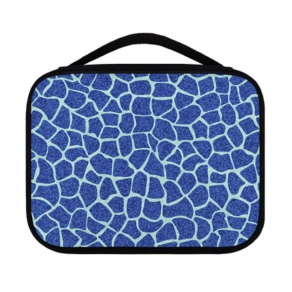 Blue Giraffe Print Classic Bible Case