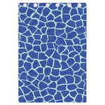 Blue Giraffe Print Curtain