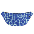 Blue Giraffe Print Fanny Pack