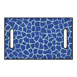 Blue Giraffe Print Golf Cart Seat Cover