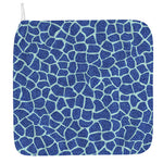 Blue Giraffe Print Hand Towel
