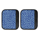 Blue Giraffe Print Handle Covers