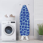 Blue Giraffe Print Ironing Board Cover