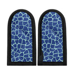 Blue Giraffe Print Skillet Handle Cover